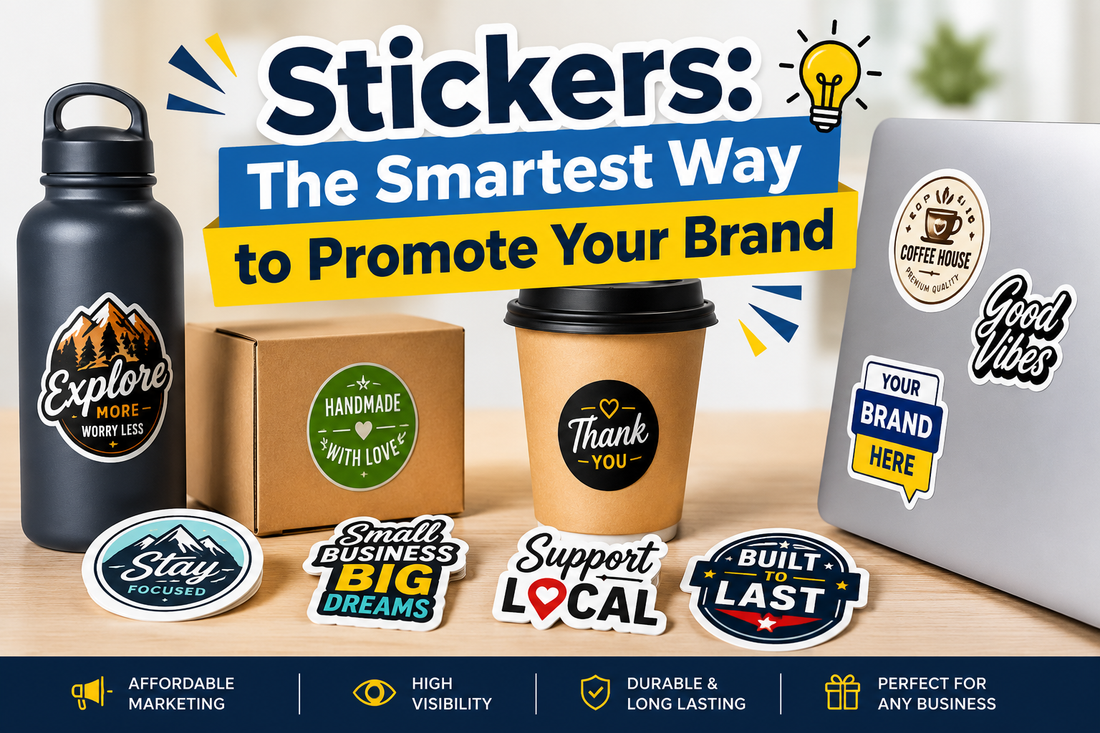Stickers: The Smartest Way to Promote Your Brand