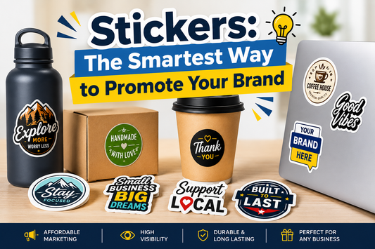 Stickers: The Smartest Way to Promote Your Brand
