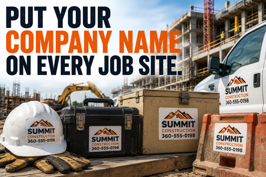 Put Your Company Name on Every Job Site