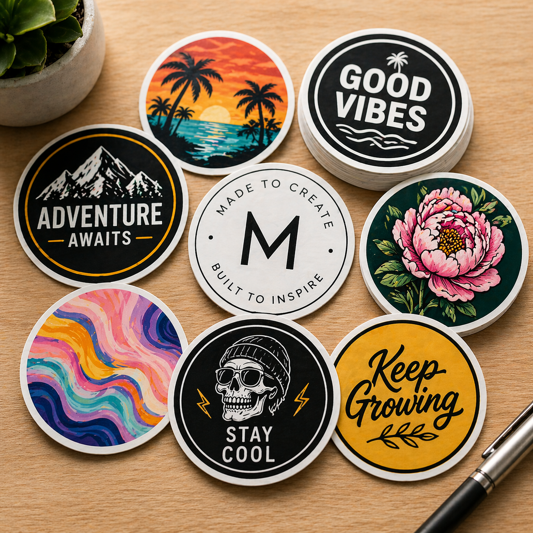 Circle Stickers