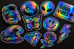 Holographic Stickers