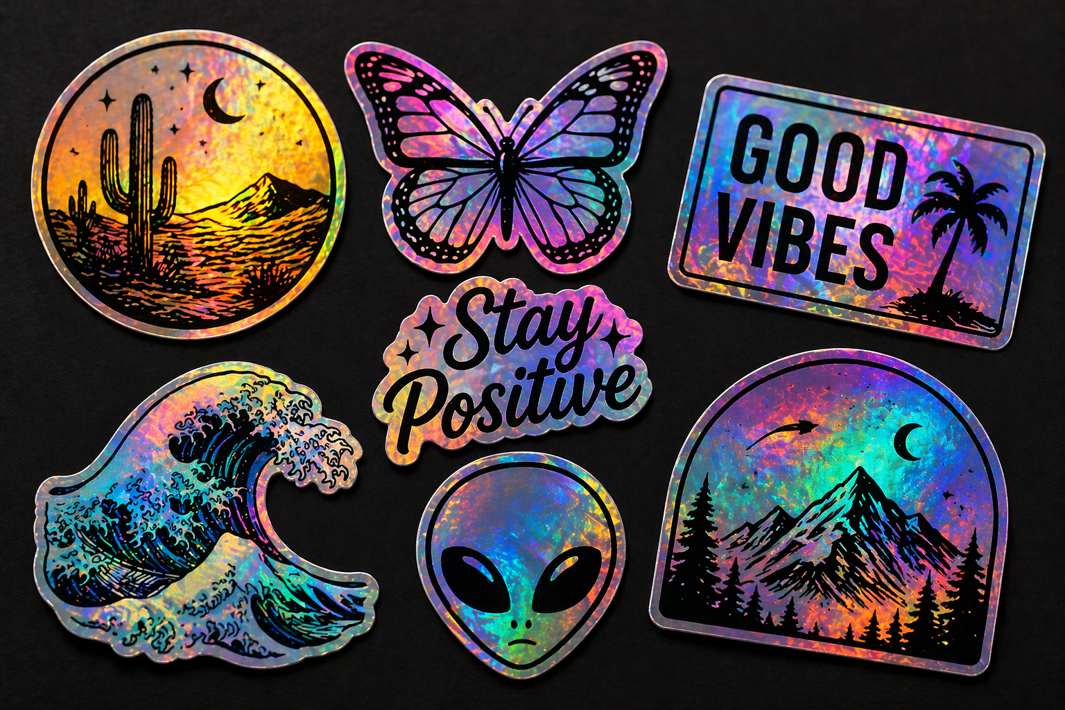 Holographic Stickers
