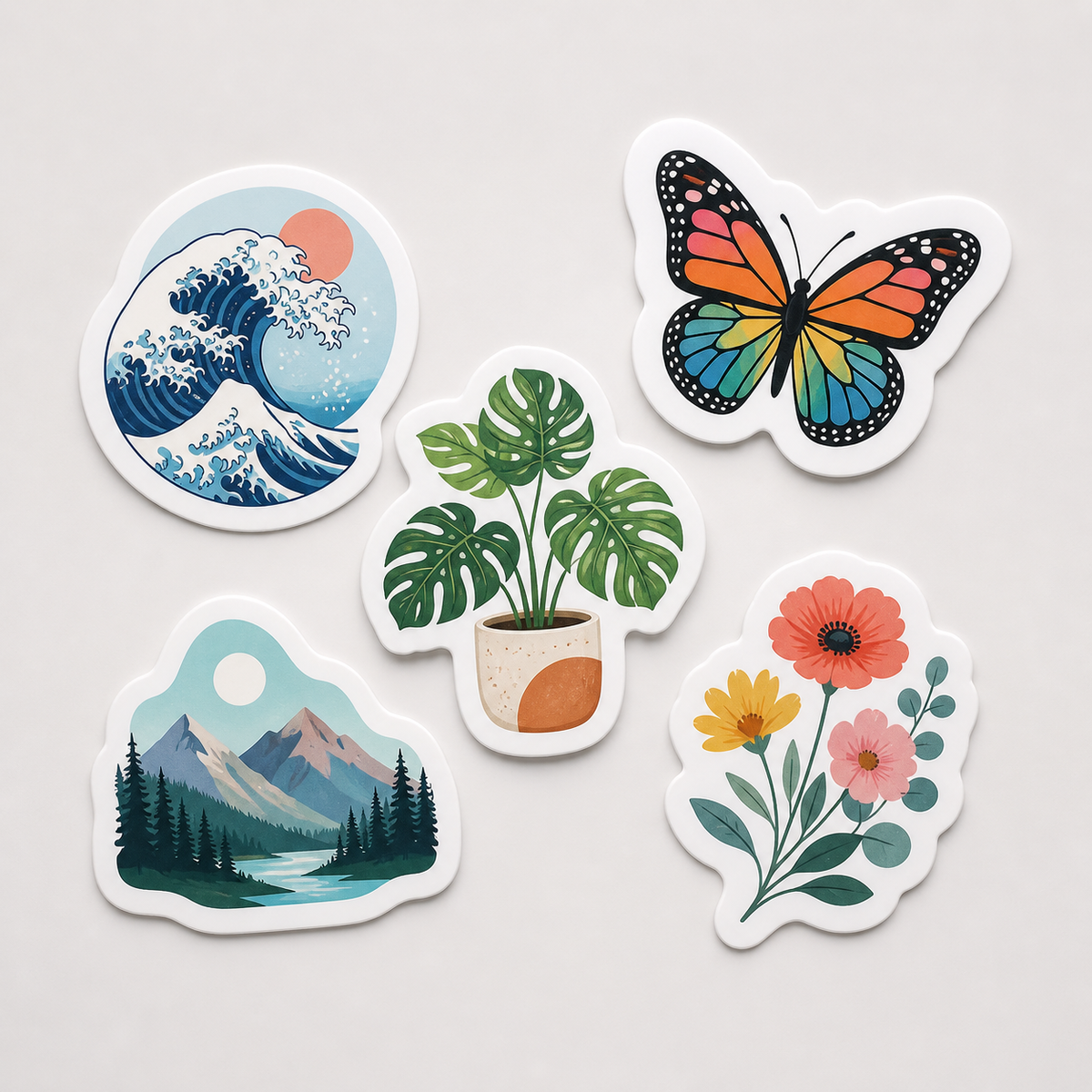Kiss Cut Stickers